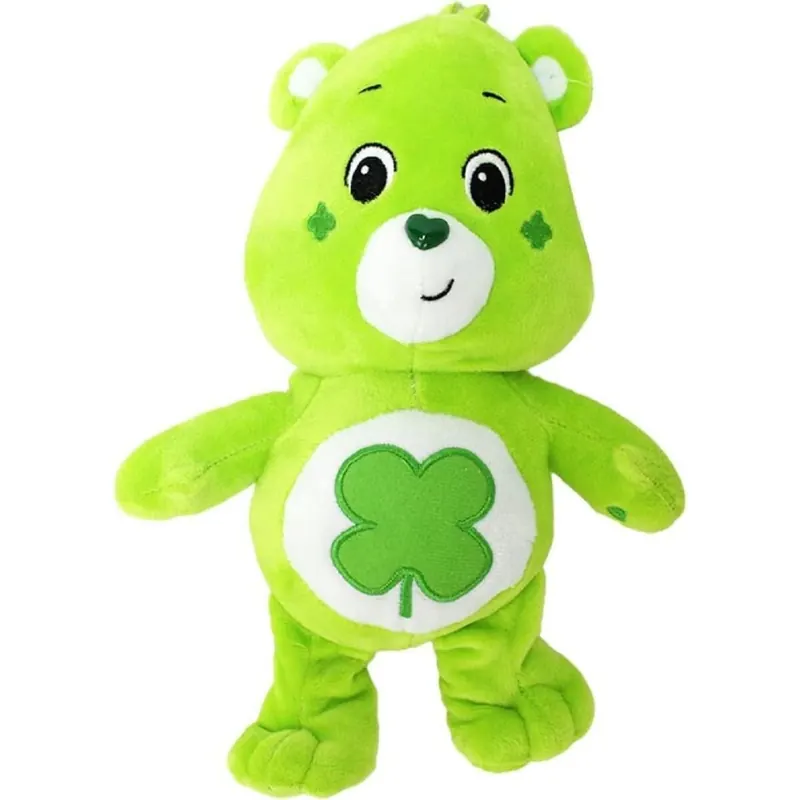 Glücksbärchi Kuscheltier Care Bears Plüsch Plüschfigur XXL 28 cm Teddybär Stofftier Glücksbärchen für Kinder (Glücks Bärchi grün XXL 28 cm)