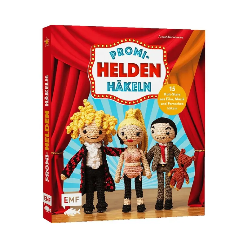 Häkelbuch: Promi-Helden häkeln, EMF