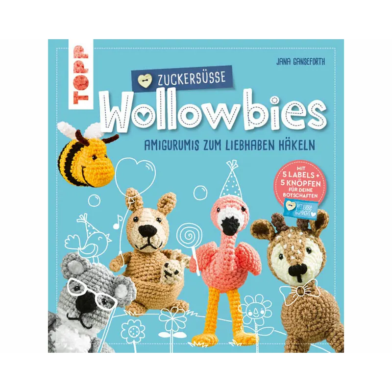 Häkelbuch: Zuckersüße Wollowbies,Topp