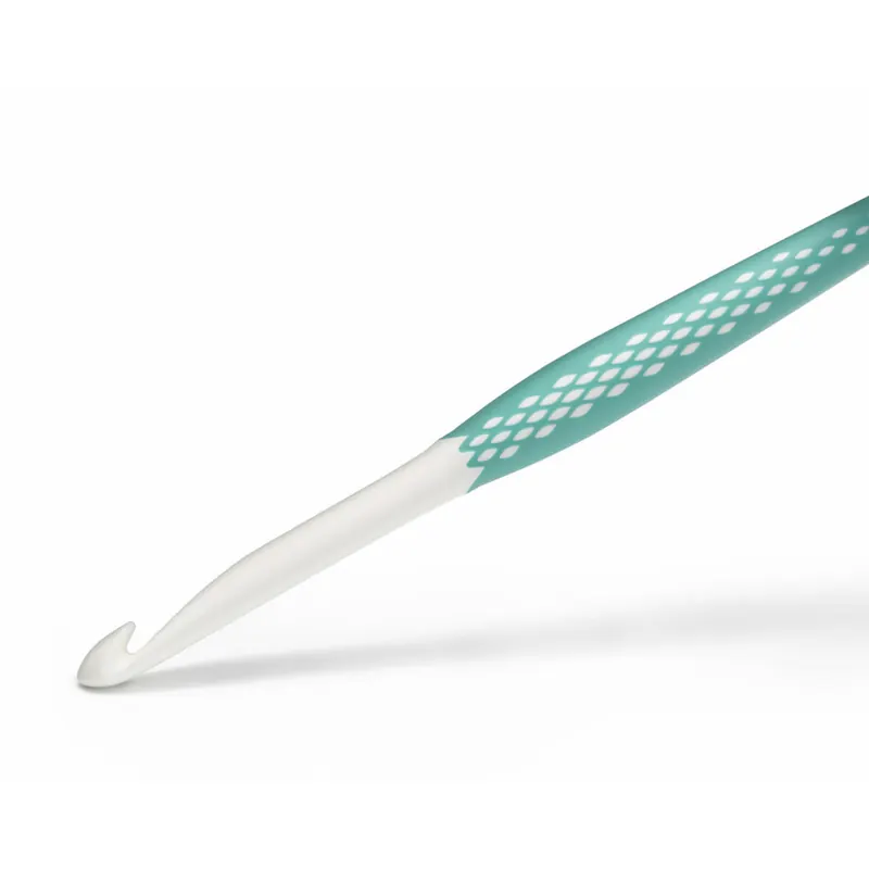 Häkelnadel ERGONOMICS 8 mm Stärke, türkis, Prym