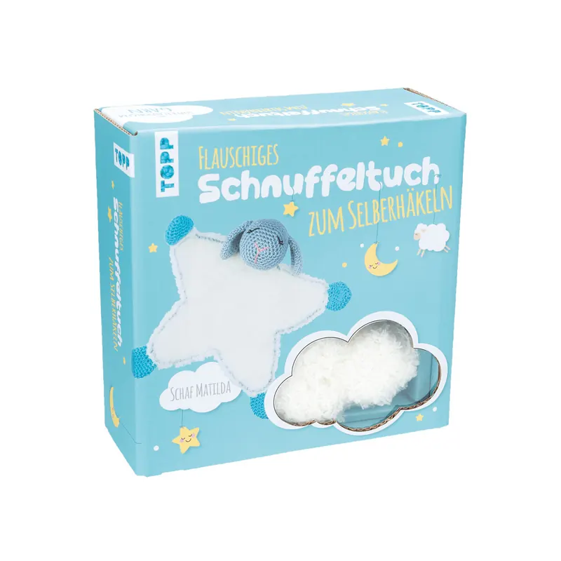 Häkelset Schnuffeltuch SCHAF MATILDA, TOPP