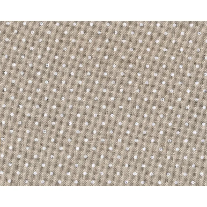 Handarbeitsstoff Leinen BELFAST PETIT POINT, 32 ct., regelmäßige Punkte, natur-weiß, Zweigart