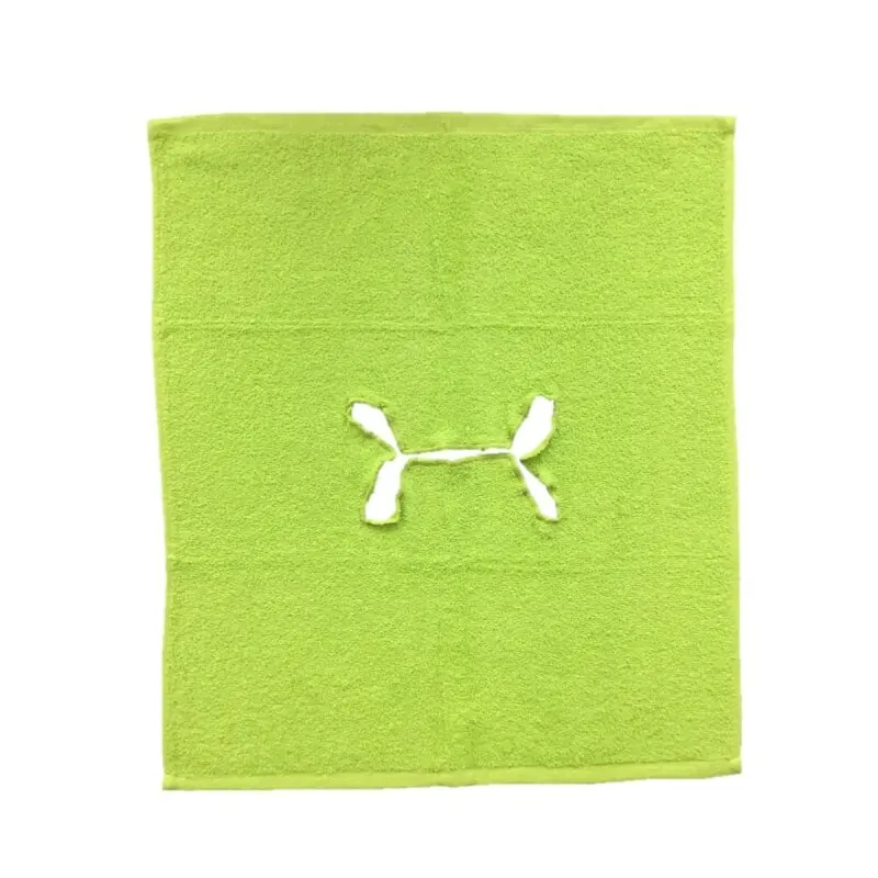 Handtuch mit Nasenschlitz für Massageliege 1 Stück Apfelgrün