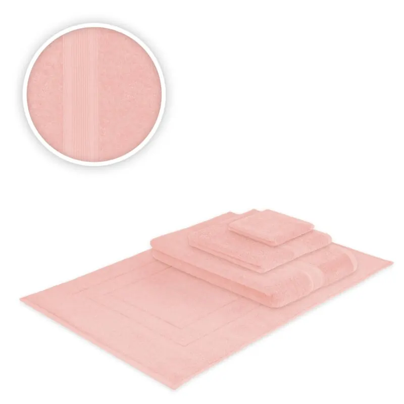 Handtücher Kombi Bade Set 4teilig 500 g/m² Rosa