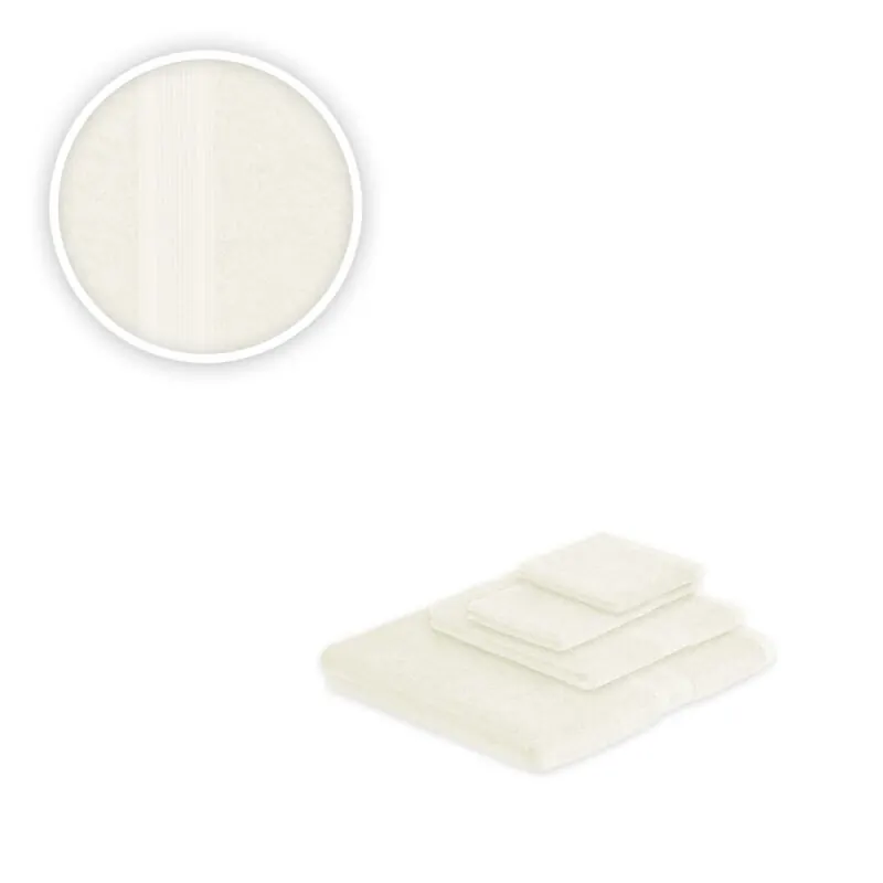 Handtücher Kombi Basis Ergänzungsset 4tlg. 500 g/m Naturweiß