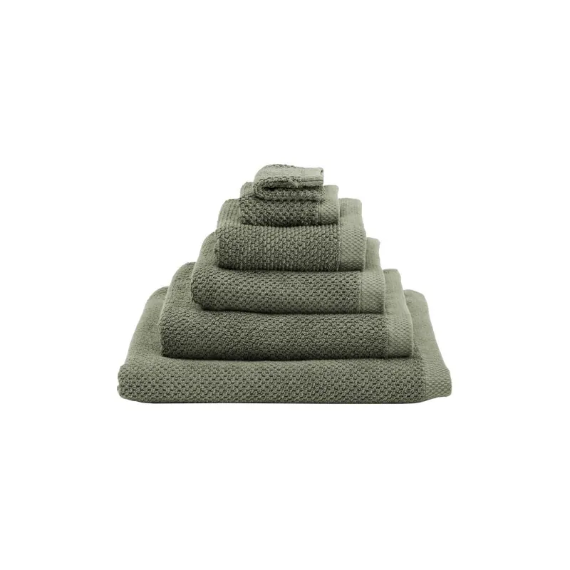 Heckett and Lane 1x VPE 2 st. Grant Badetuch 60/110 Army Green Badetuch 60x110 Army-Green Uni