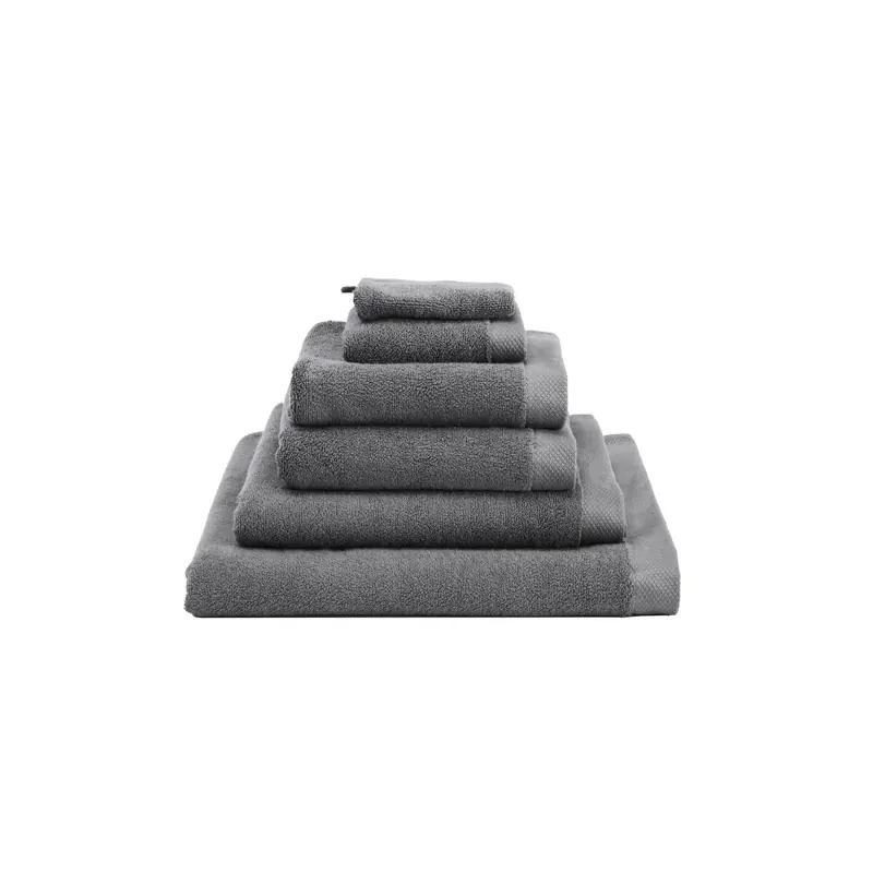 Heckett and Lane 1x VPE 2 st. Premium Badetuch 60/110 Classic Anthracite Badetuch 60x110 Classic-Anthracite Uni