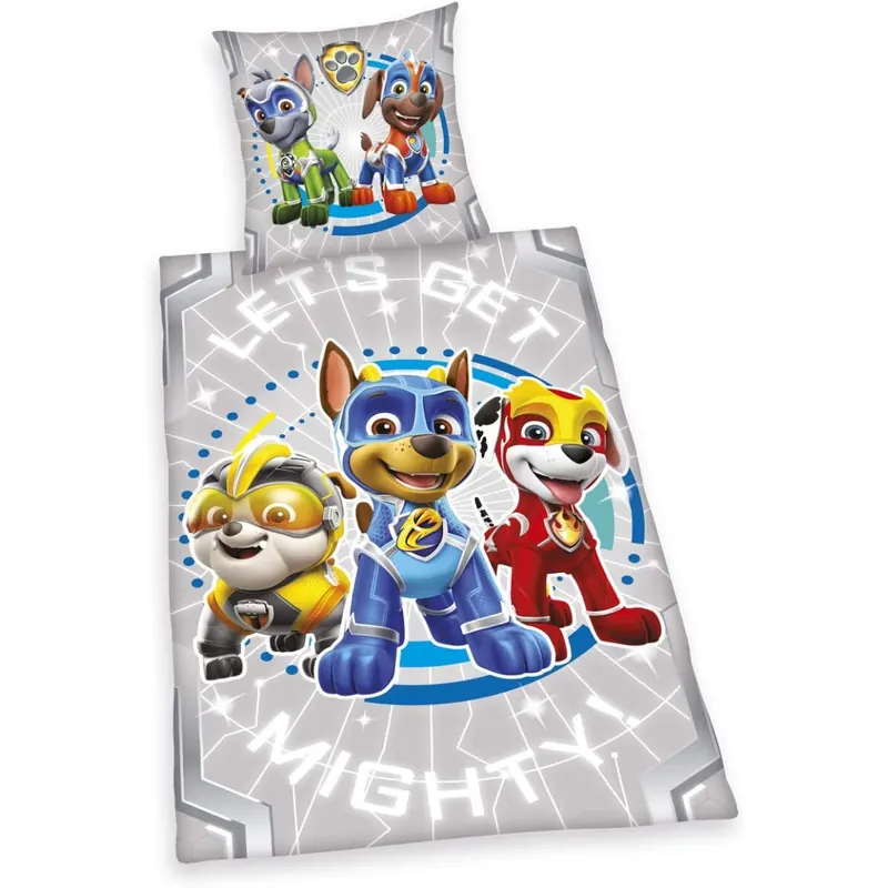 Herding Renforcé Paw Patrol Bettwäsche Bettbezug 135 x 200 cm Kopfkissenbezug 80 x 80 cm