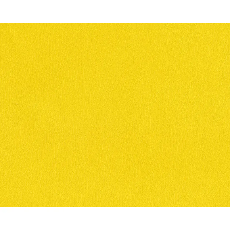 Hochwertiges Soft-Kunstleder EDOUARD, feine Narbung, gelb