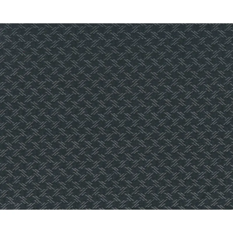 Hosenstoff Baumwoll-Jacquard mit Stretch ADAM, Rautengitter, dunkelgrau