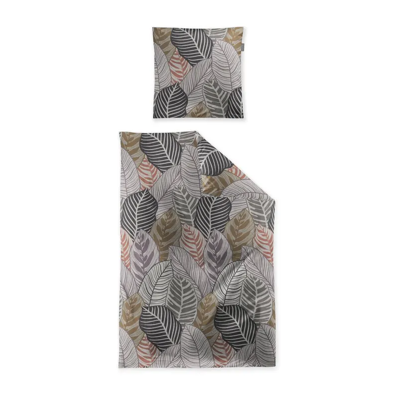Irisette Edel-Feinbiber Bettwäsche Set Koala 8628 1 Deckenbezug 140x200 cm + 1 Kissenbezug 90x70 cm bunt