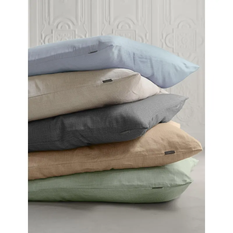 Irisette Lyocell-Satin Bettwäsche Set Lotus 8521 1 Deckenbezug 135x200 cm + 1 Kissenbezug 80x80 cm blau