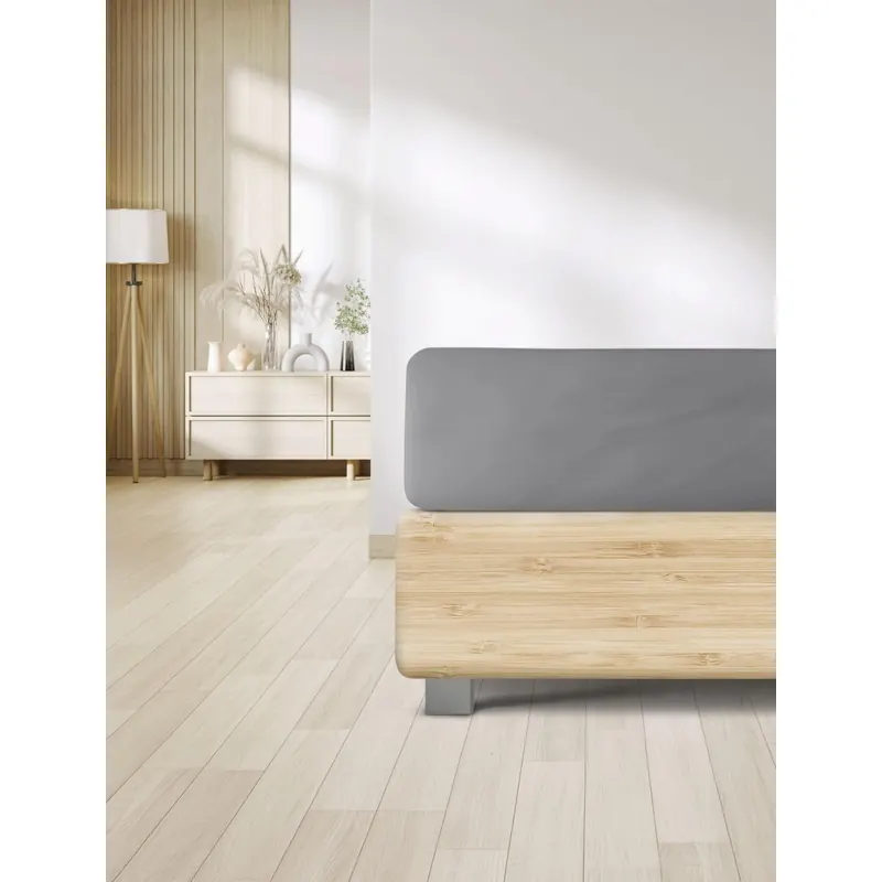 Irisette Lyocell-Stretch Spannbetttuch Erba 0030 1 x Spannbetttuch mit Rundumgummi für Matratzen von 180-200 x 200-220 cm grün