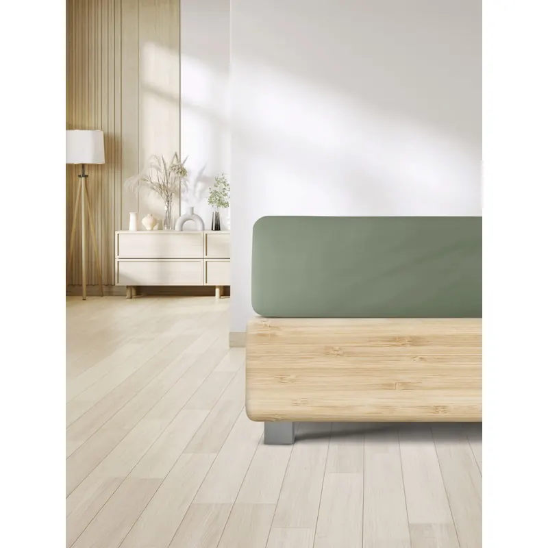 Irisette Lyocell-Stretch Spannbetttuch Erba 0030 1 x Spannbetttuch mit Rundumgummi für Matratzen von 180-200 x 200-220 cm gelb