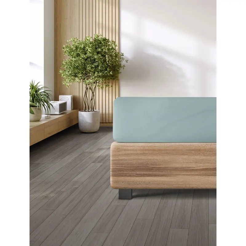 Irisette Premium Stretch Spannbetttuch Porto 0020 1 x Spannbetttuch mit Rundumgummi für Matratzen von 180-200 x 200-220 cm orange