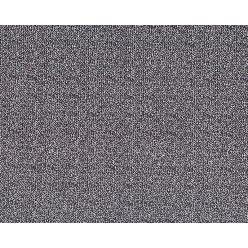 Italienischer Feincordstoff VELOUR, Sprenkel, schwarz-weiß