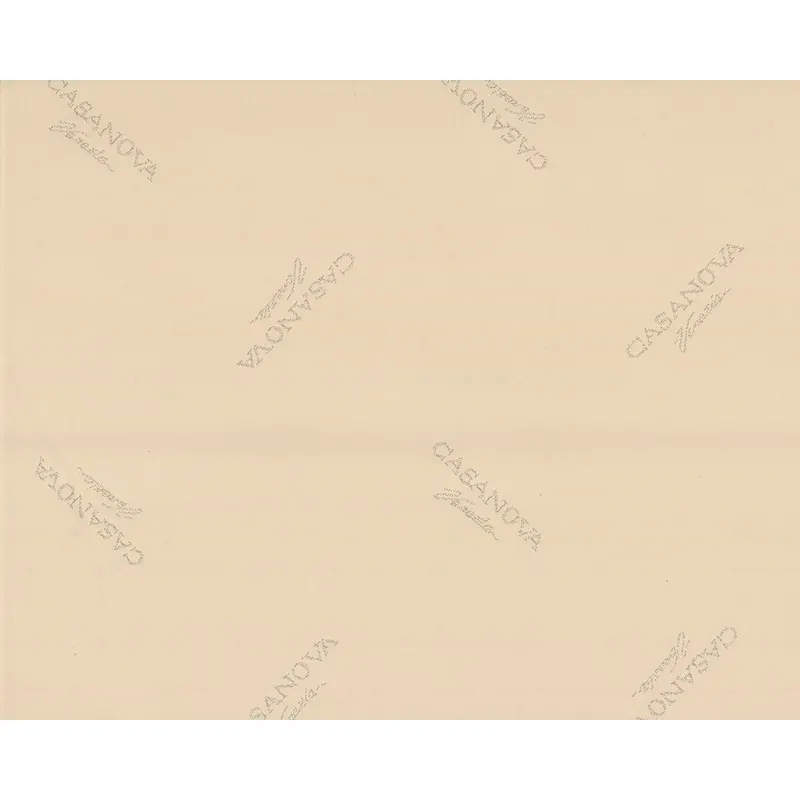 Italienischer Futterstoff CASANOVA, Schrift, elfenbein