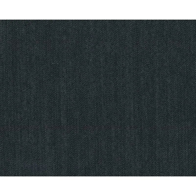 Italienischer Jeansstoff mit Stretch MERY, Köpergrat, schwarz