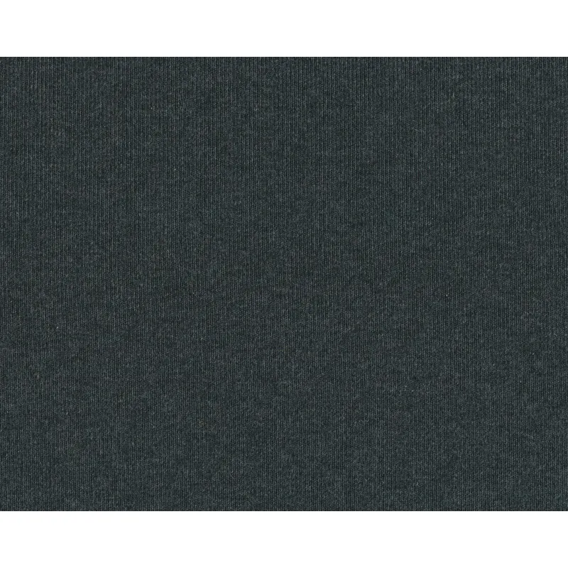 Italienischer Rippen-Jersey BRUGNOLI BIONDA, anthrazit