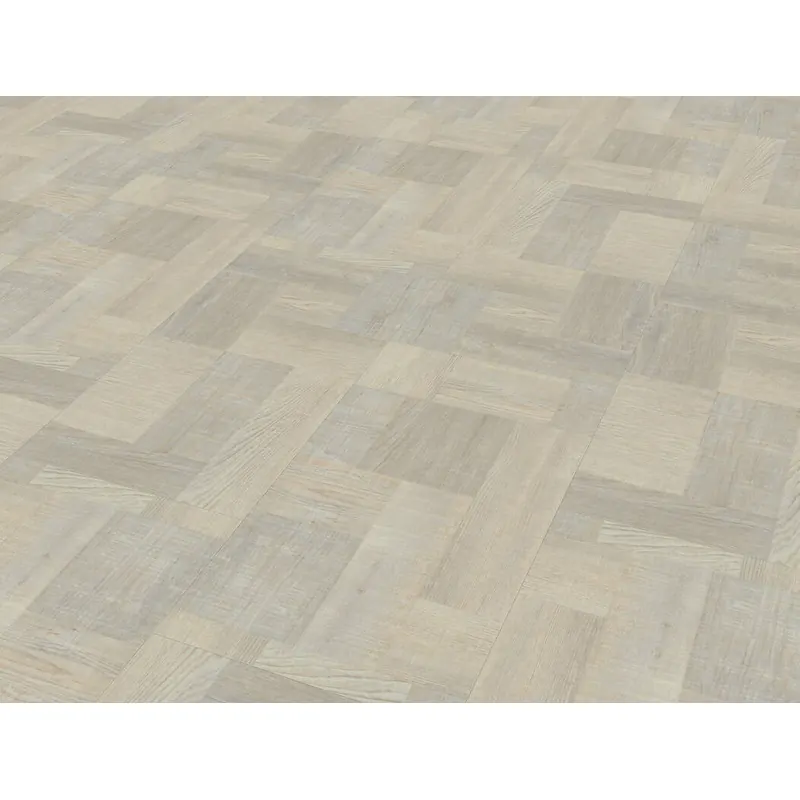 JAB Anstoetz LVT Designboden Blocked Wood White