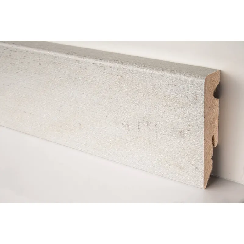 JAB Anstoetz Sockelleiste JZ-40002-SO15/58 - Paketinhalt 2,4m - 240cm Länge, 1,5cm Tiefe, 5,8cm Höhe