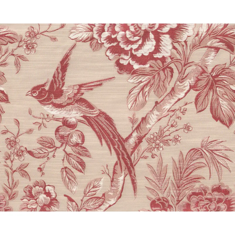 Jacquard-Dekostoff BOTANIST, exotische Vögel, Clarke & Clarke
