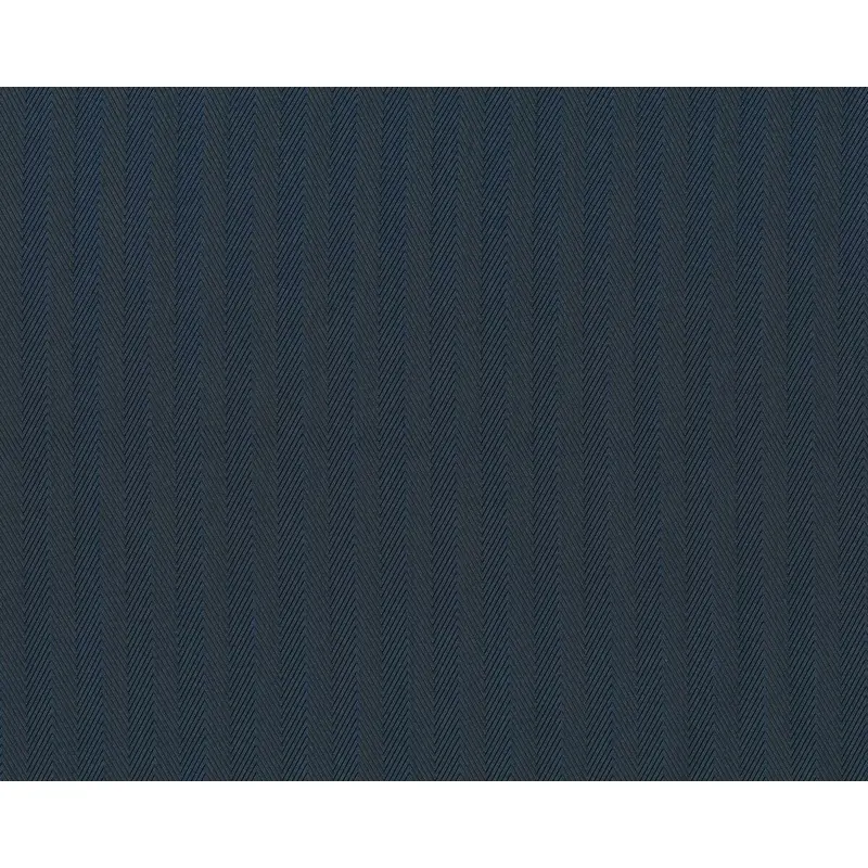 Jacquard-Futterstoff TIVOLI RESCA, Fischgrat-Streifen, nachtblau