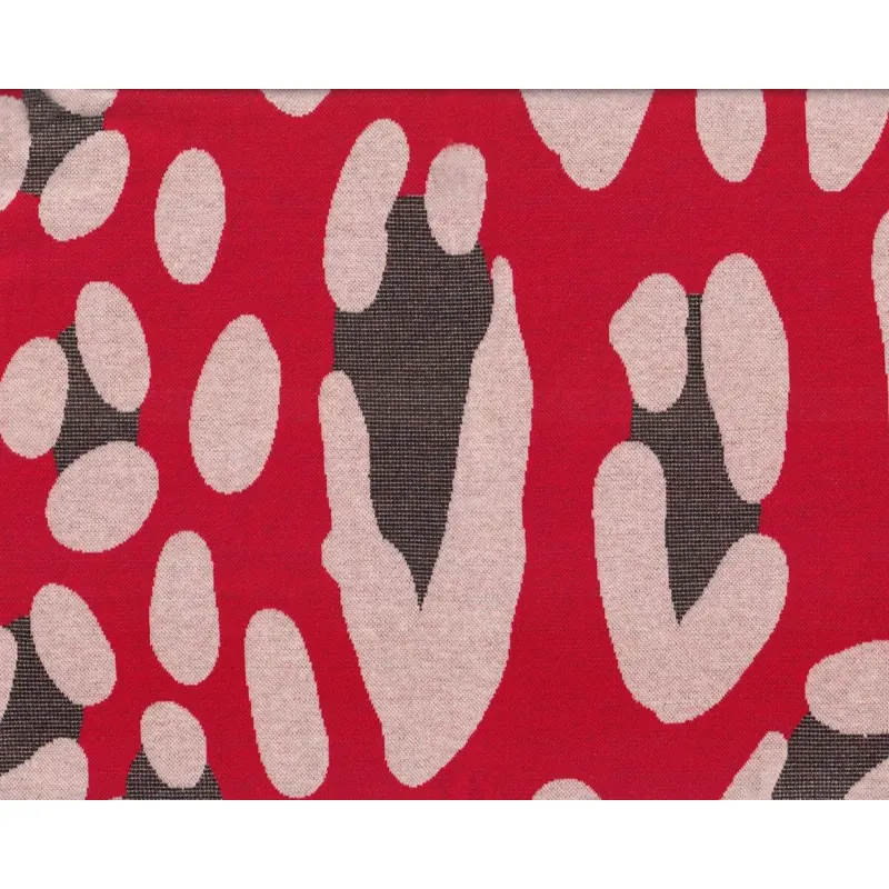 Jacquard-Strick WANDERLUST SAFARI GLAM, XXL-Leomuster, Albstoffe