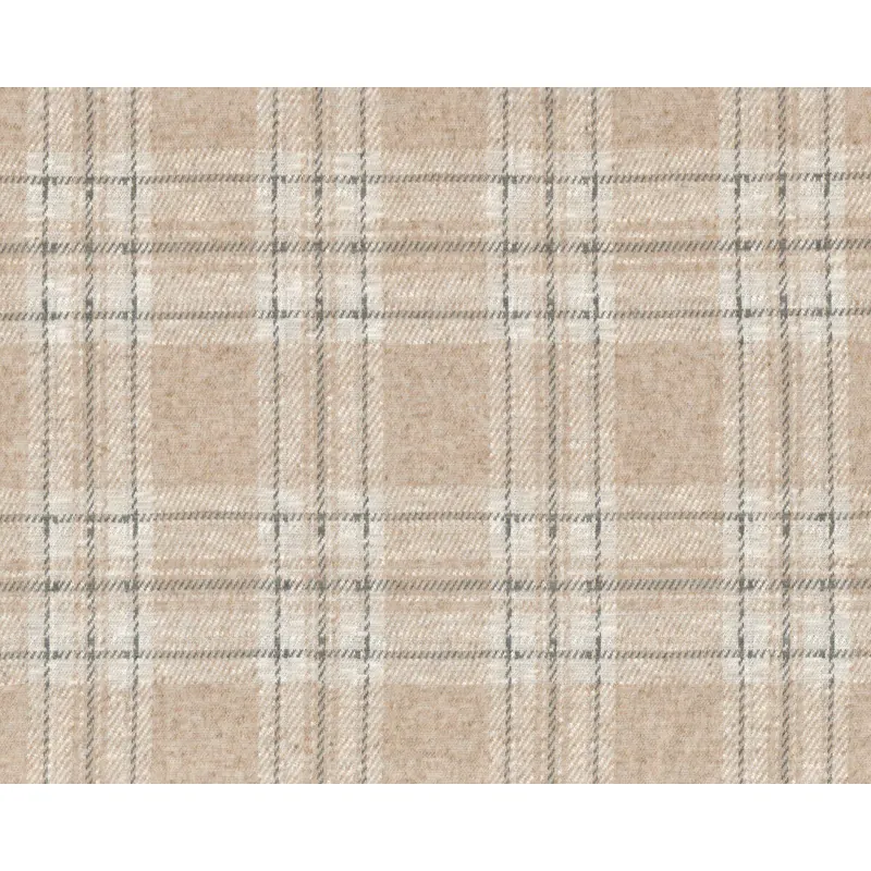 Jacquard-Strickjersey ALBERT, Glencheck-Karo, hellbeige, Hilco