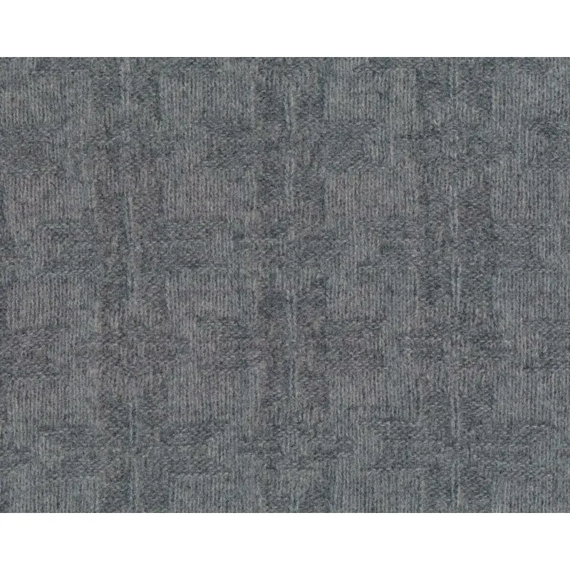 Jacquard-Strickstoff mit Wolle ARTHUR, Kreuze, grau