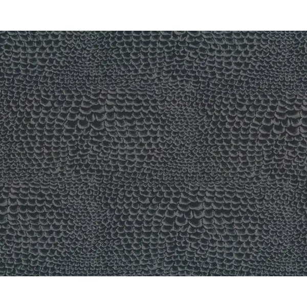 Jacquard-Taft mit mattem Glanz "Snake", Schlangenmuster, anthrazit-beigegrau