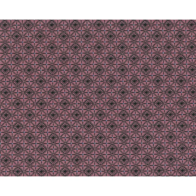 Jacquardstoff ANITA, Rautenmuster, altrosa, Toptex