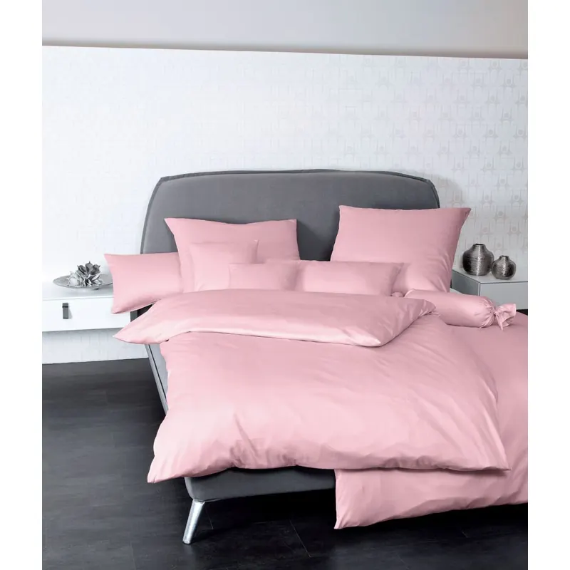 Janine Mako-Satin Bettwäsche 135X200,80x80 2 teilig Colors 31001-11-500 rosa