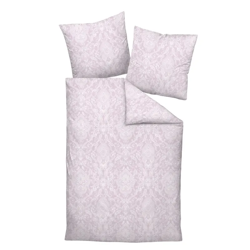 Janine Mako-Satin Bettwäsche 135x200,80x80 2 teilig  Milano 45108-01-500 rosé