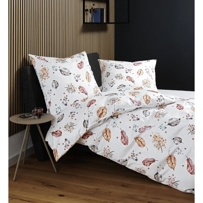 Janine Mako-Satin Bettwäsche 135X200,80x80 2 teilig  Modern Art S 42151-09-500 multicolor