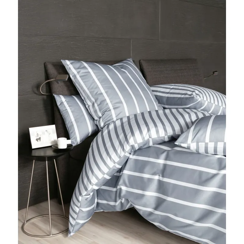Janine Mako-Satin Bettwäsche 135X200,80x80 2 teilig modernclassic 39028-28-500 creme