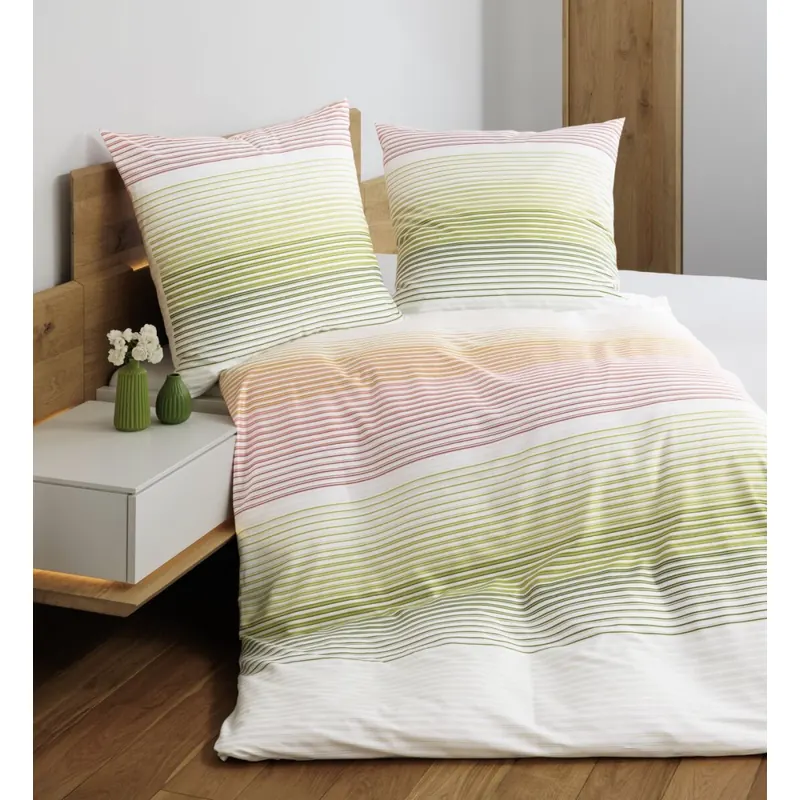 Janine Mako-Satin Bettwäsche 200X200 J. D. multicolor