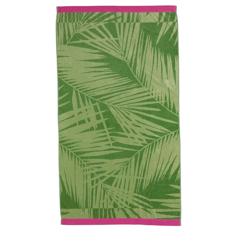 KAAT Amsterdam Heimtextilie Strandtuch Belize Green 100x180 grün