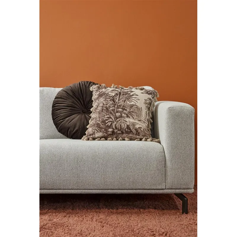 KAAT Amsterdam Kissen ko Mandarin Brown 1 Zier 40x40, 40 x 40 cm braun