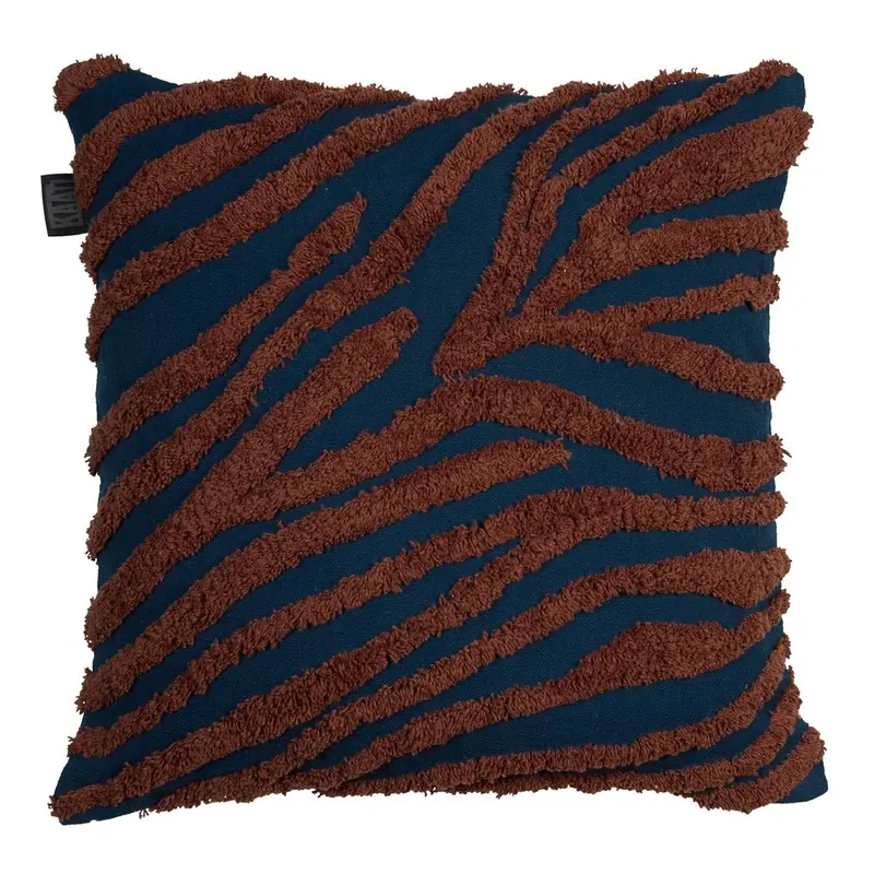 KAAT Amsterdam Kissen ko Marty_Blue_UV_UV_45x45 1x 1 Zier 45x45 cm blau