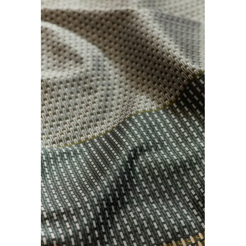 Kardol by Beddinghouse Bettwäsche Tercio Mako-Satin 135 x 200 cm + 1x 80 x 80 cm Grün