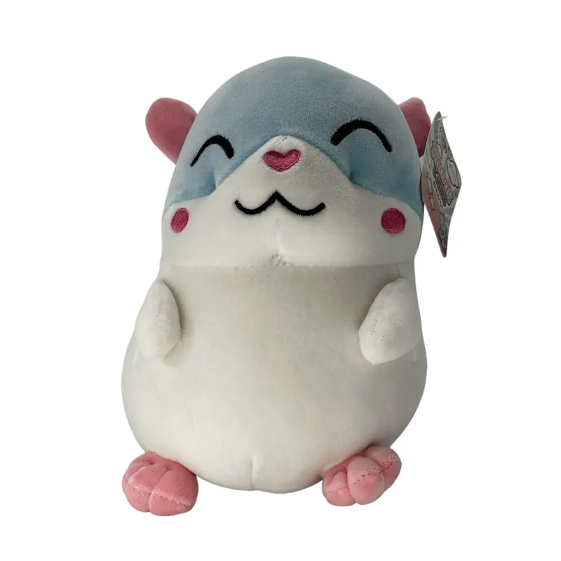 KAWAII Kuties Plüsch Kuscheltier Plüsch Plüschfigur Teddybär Stofftier für Kinder 24 cm Hamster Anime Kawaii Plush Stofftier Cute Plushie Halloween Geschenke