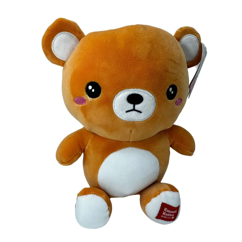 KAWAII Kuties Plüsch Kuscheltier Plüsch Plüschfigur Teddybär Stofftier für Kinder 24 cm Teddy Anime Kawaii Plush Stofftier Cute Plushie Halloween Geschenke