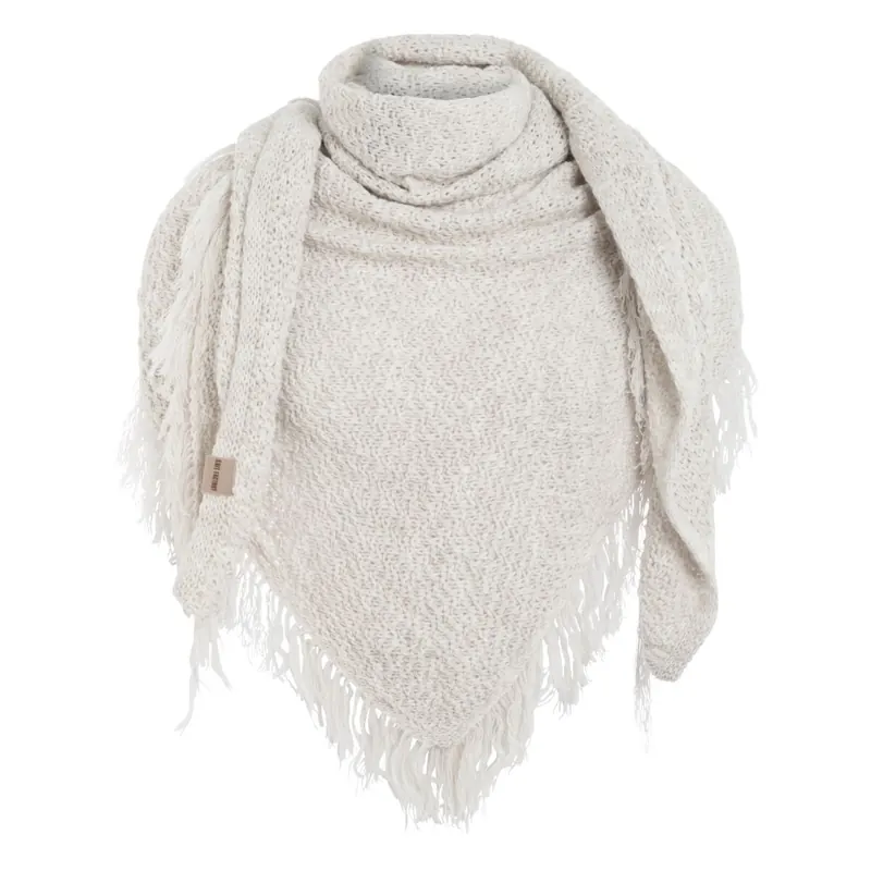 Knit Factory Amber Dreiecksschal Beige