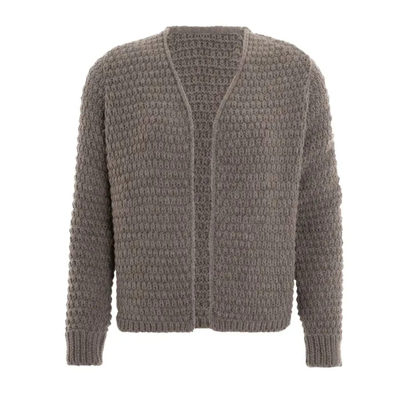 Knit Factory Becky Kurze Strickjacke Marron 40/42