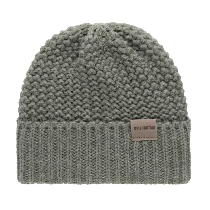 Knit Factory Carry Mütze Urban Green