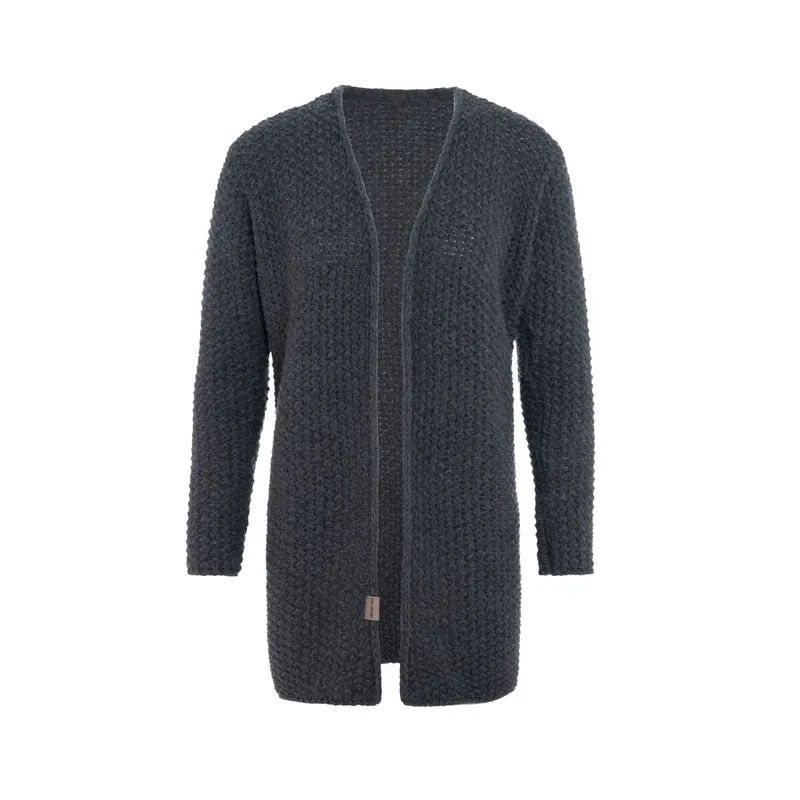 Knit Factory Carry Strickjacke Anthrazit 40/42