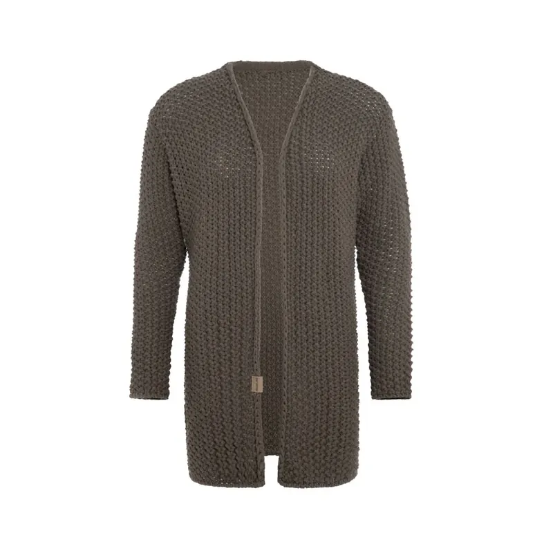 Knit Factory Carry Strickjacke Cappuccino 40/42