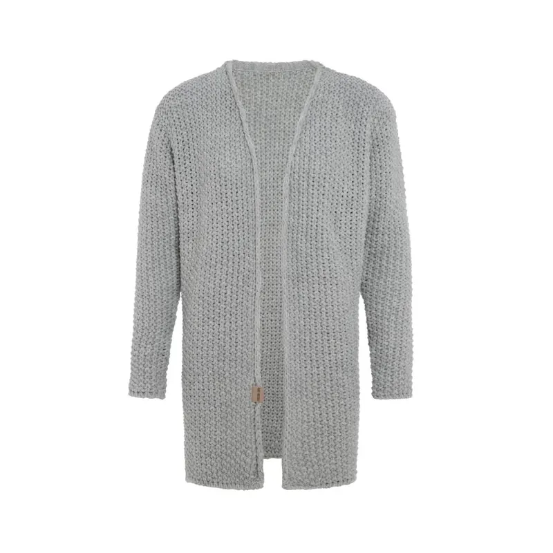 Knit Factory Carry Strickjacke Grau 40/42