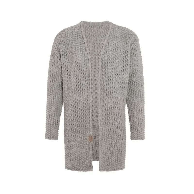 Knit Factory Carry Strickjacke Iced Clay 40/42
